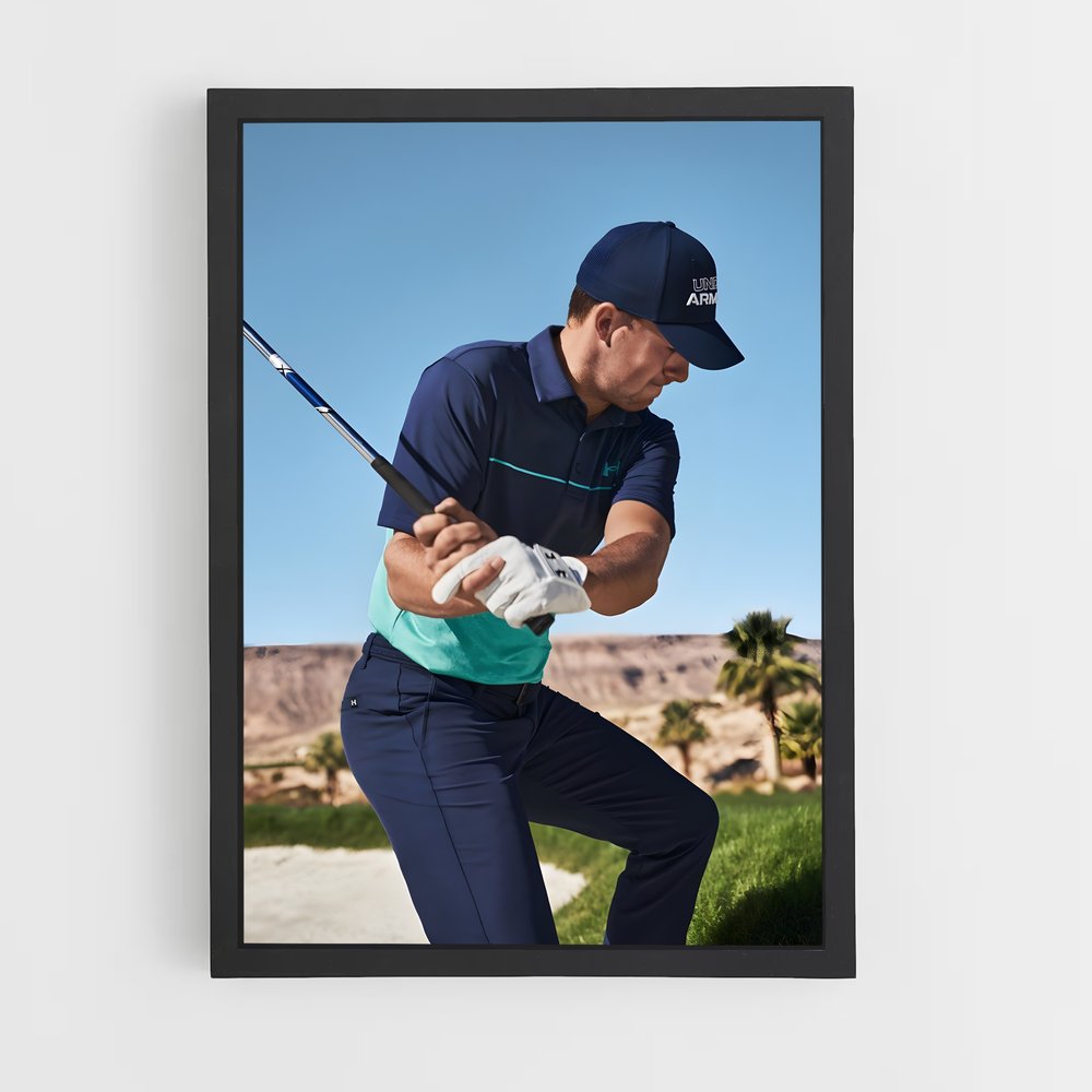 Poster Jordan spieth émerge – affiche Golf (vue 2)